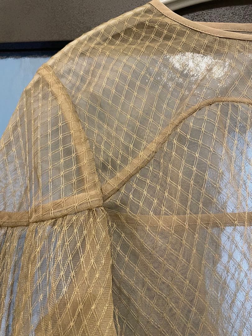 サロペット・オーバーオール・オールインワン NET TULLE TOP LAYERED ROMPERS