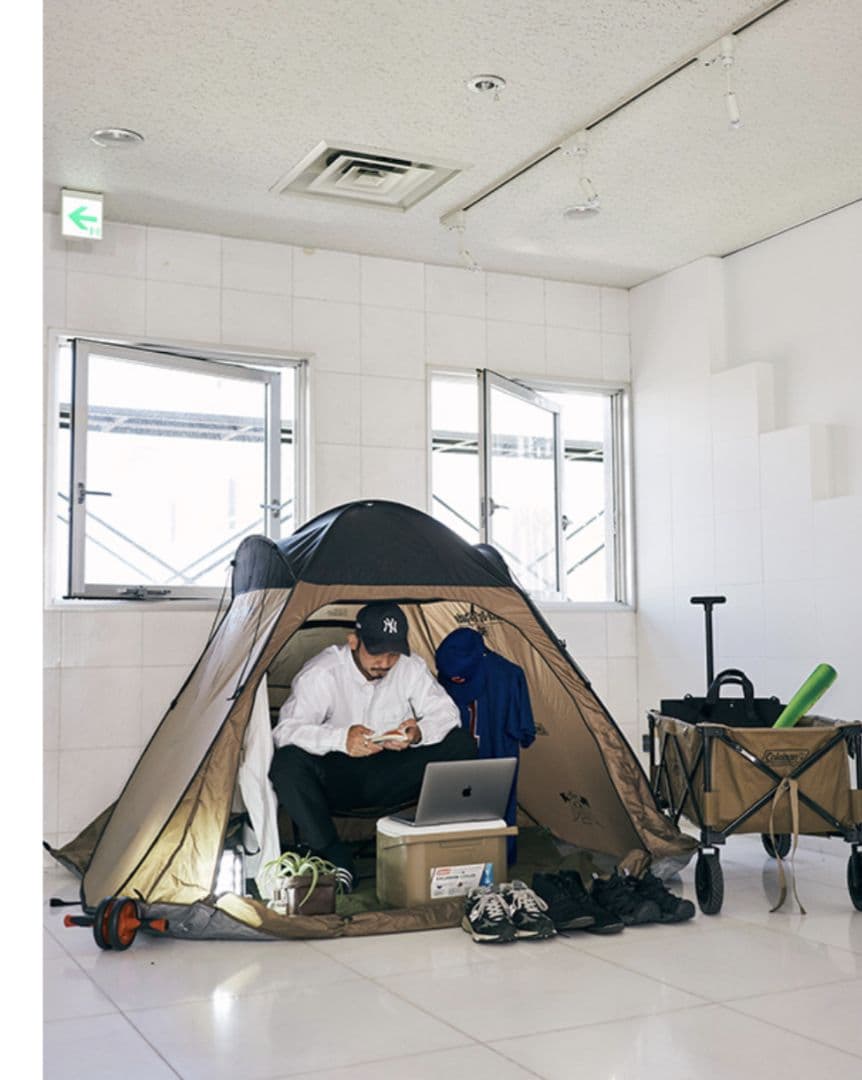 URBAN RESEARCH×コールマンクイックアップIGシェード