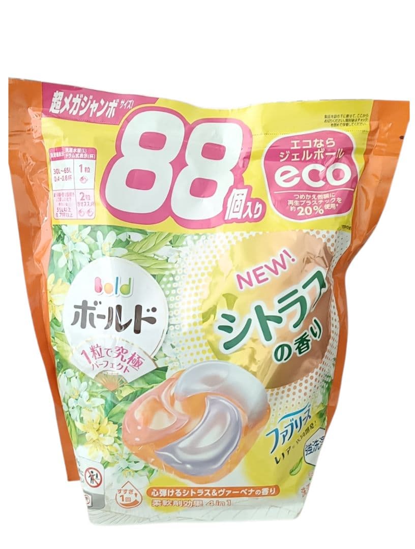 P&G ボールド ジェルボール シトラス 88個入り 6袋セット