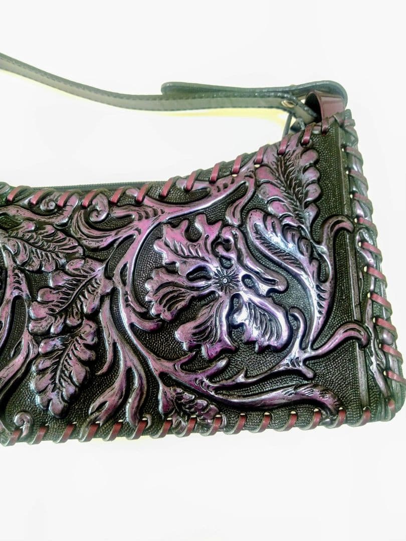 未使用品／高田賢三KENZO／ パーティーバッグ／フランス製／ビンテージ