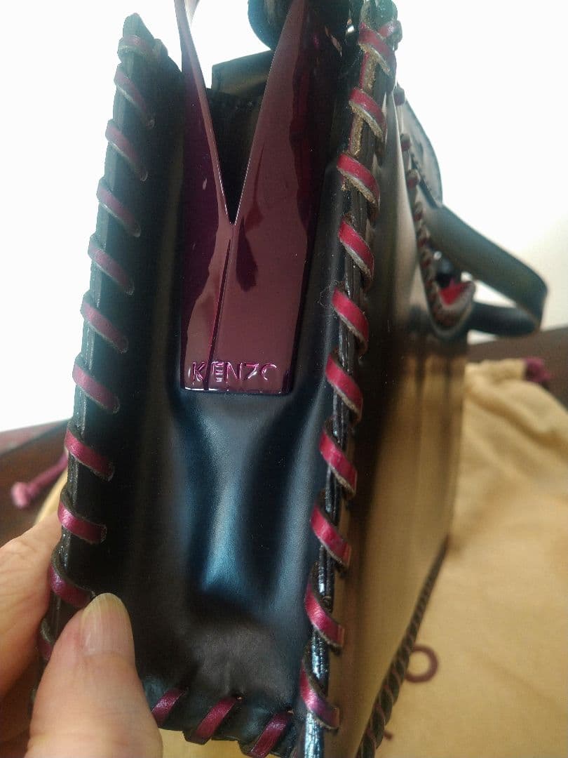 未使用品／高田賢三KENZO／ パーティーバッグ／フランス製／ビンテージ