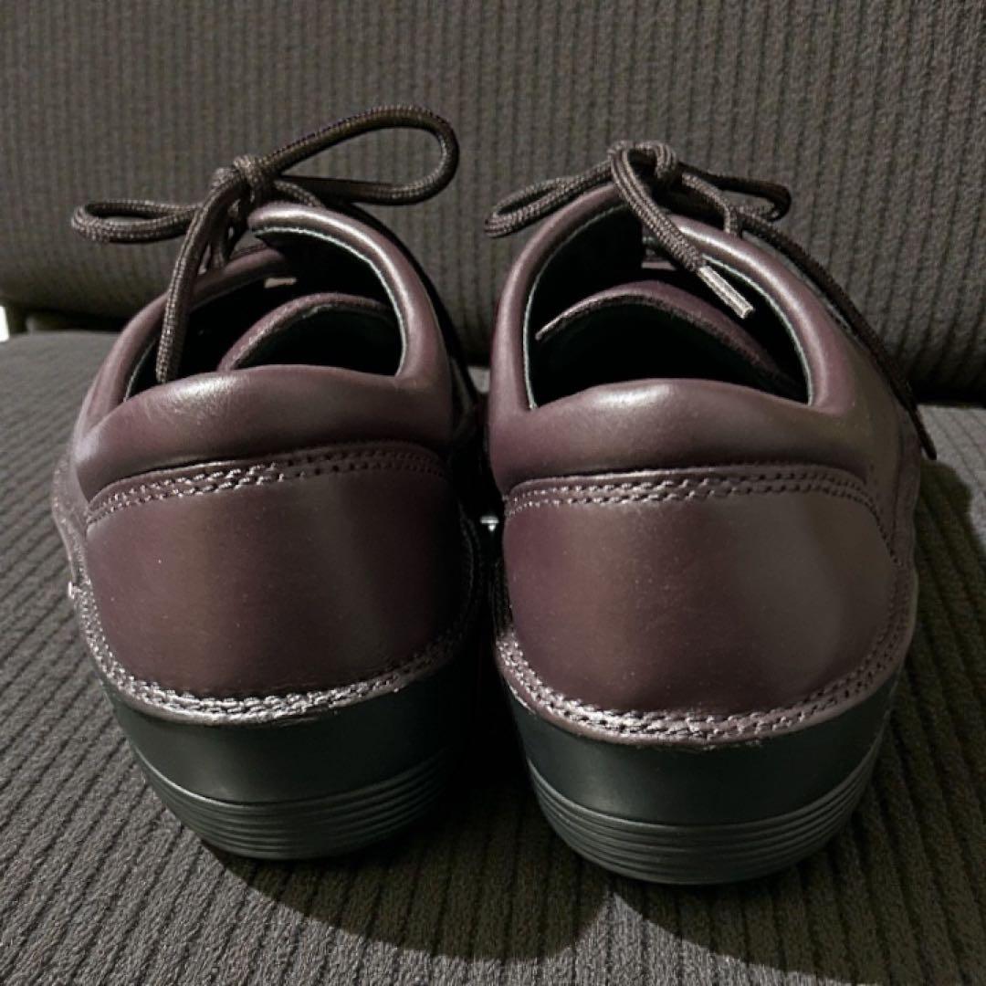 【新品】strber ストロバー　ウォーキングシューズレッドブラウン　25.5