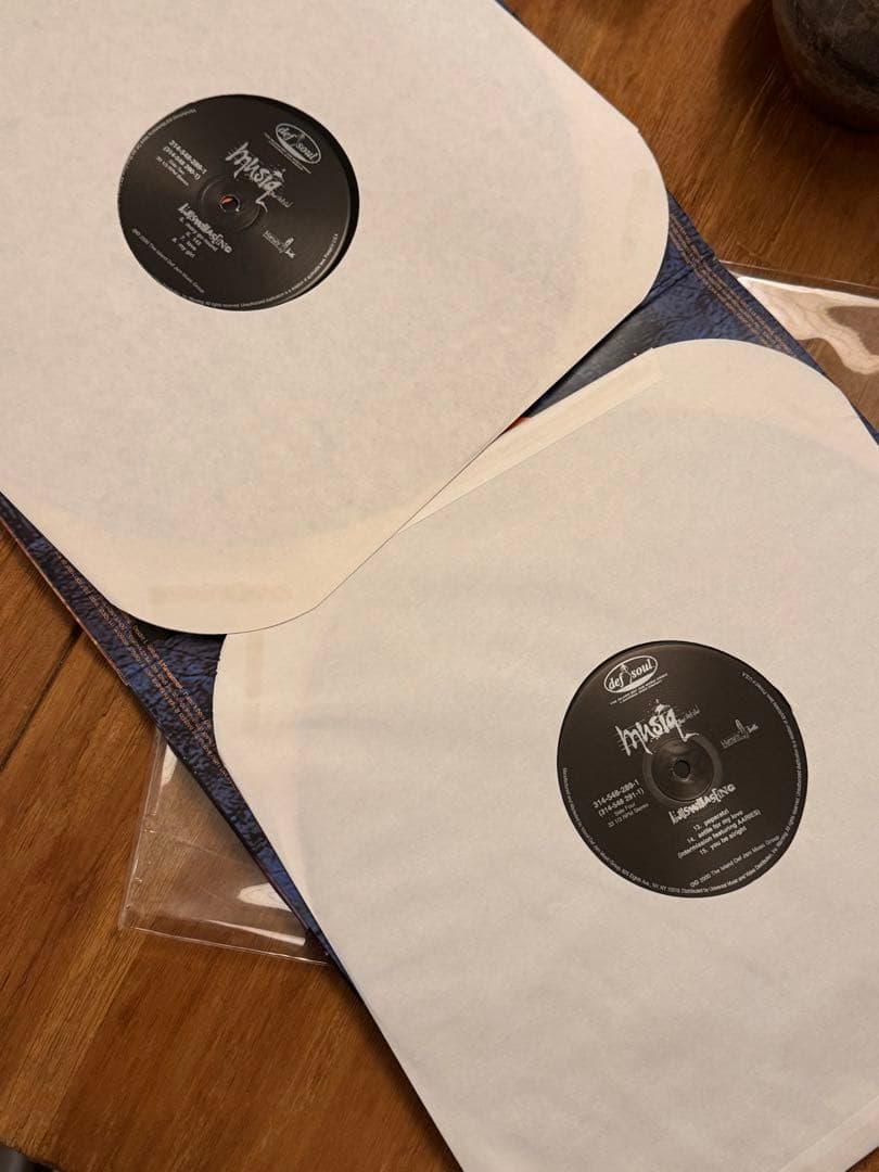 美品Musiq Soulchild Aijuswanaseing 2LPレコード