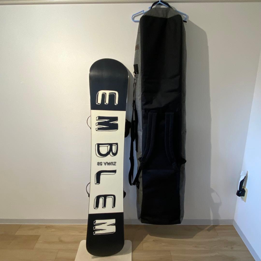 スノーボード ビンディング・ボードカバー付き