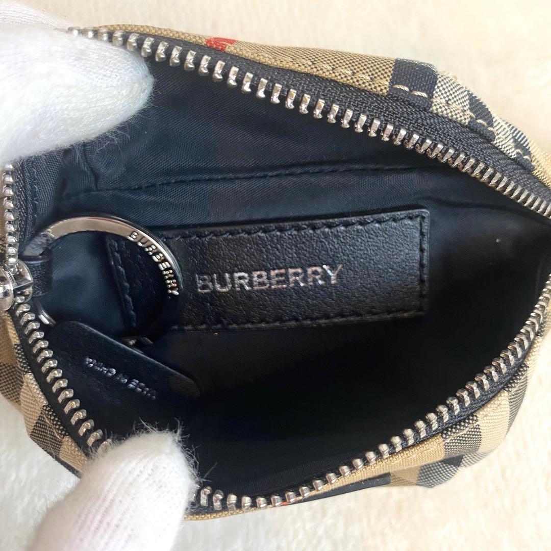 【専用】バーバリー ノバチェック ミニポーチ バッグチャーム キーリング