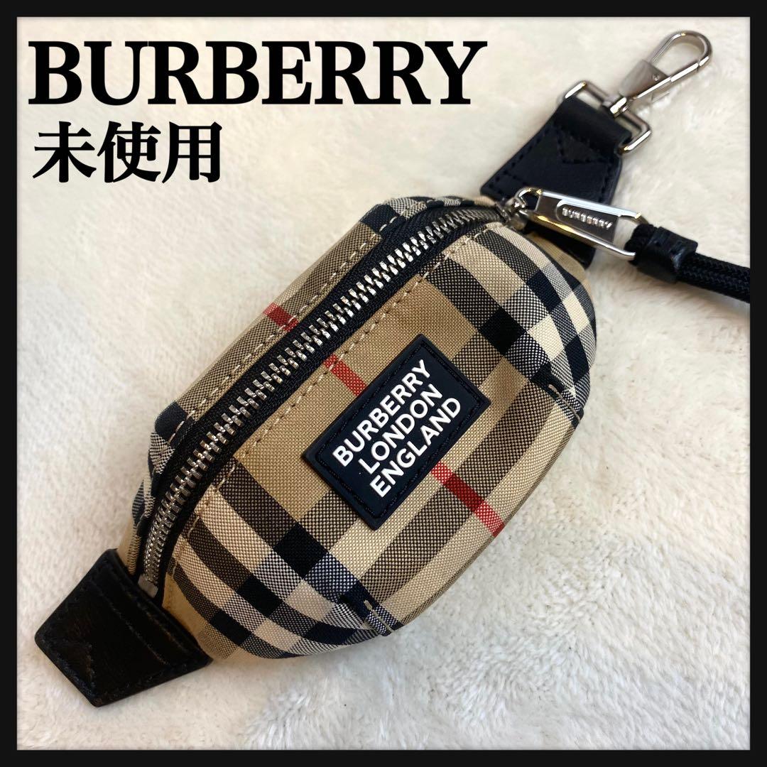 【専用】バーバリー ノバチェック ミニポーチ バッグチャーム キーリング