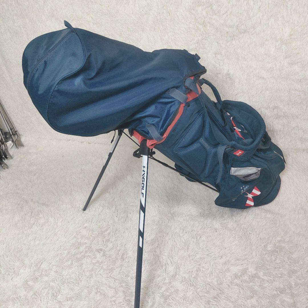 希少　完売　アンダーアーマー　スタンド　キャディバッグ 軽量　アスリート