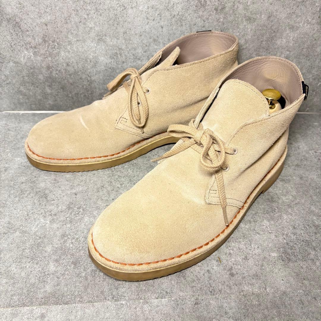 【美品】クラークス ゴアテックス デザートブーツ スエード 25.5cm