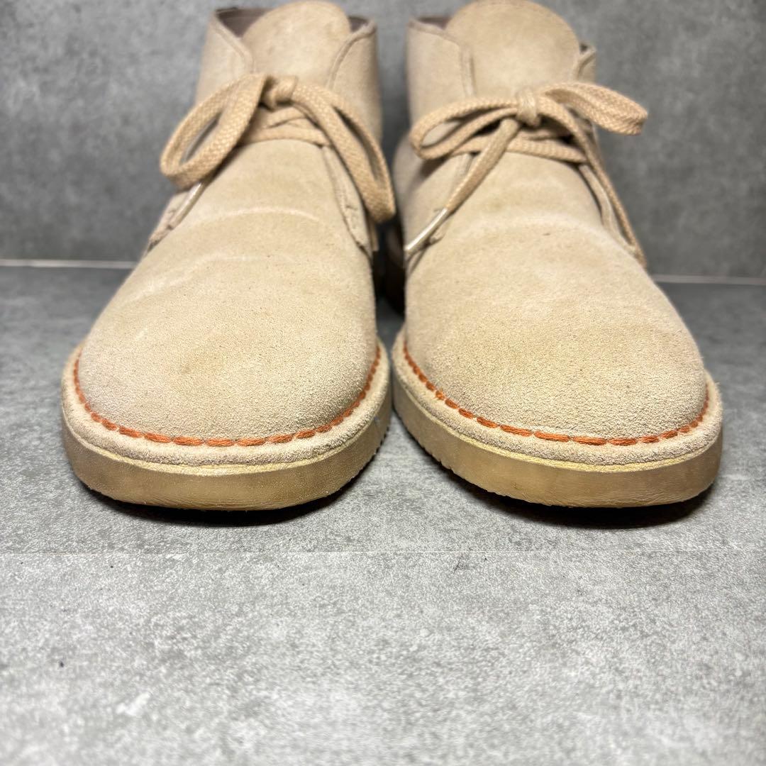 【美品】クラークス ゴアテックス デザートブーツ スエード 25.5cm