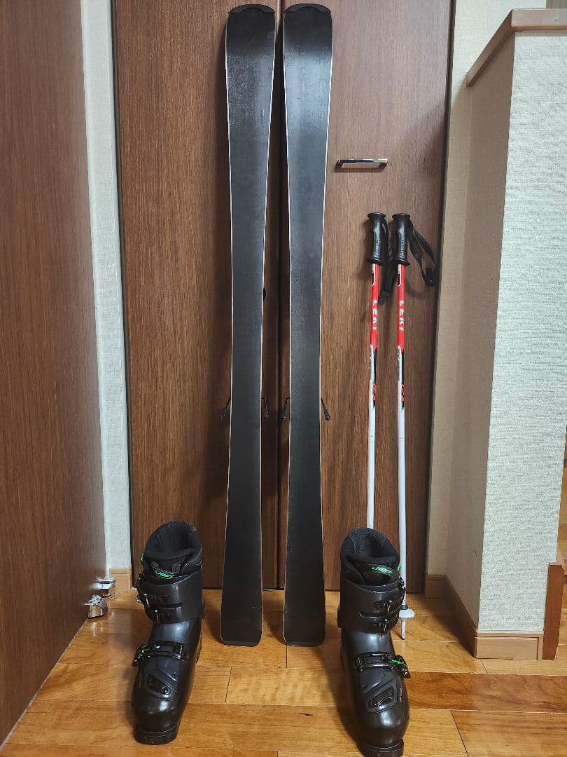 ■送料無料■ロシニョール■子供用スキー4点セット■140/25■