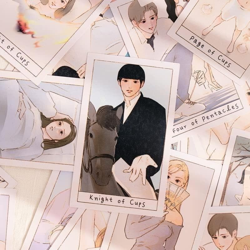 正規品✨韓国・韓流デッキ✨キュンキュンする可愛い恋愛特化のタロットカード