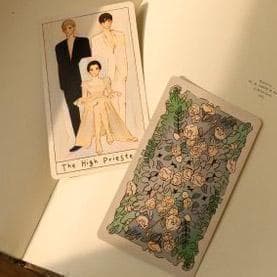 正規品✨韓国・韓流デッキ✨キュンキュンする可愛い恋愛特化のタロットカード
