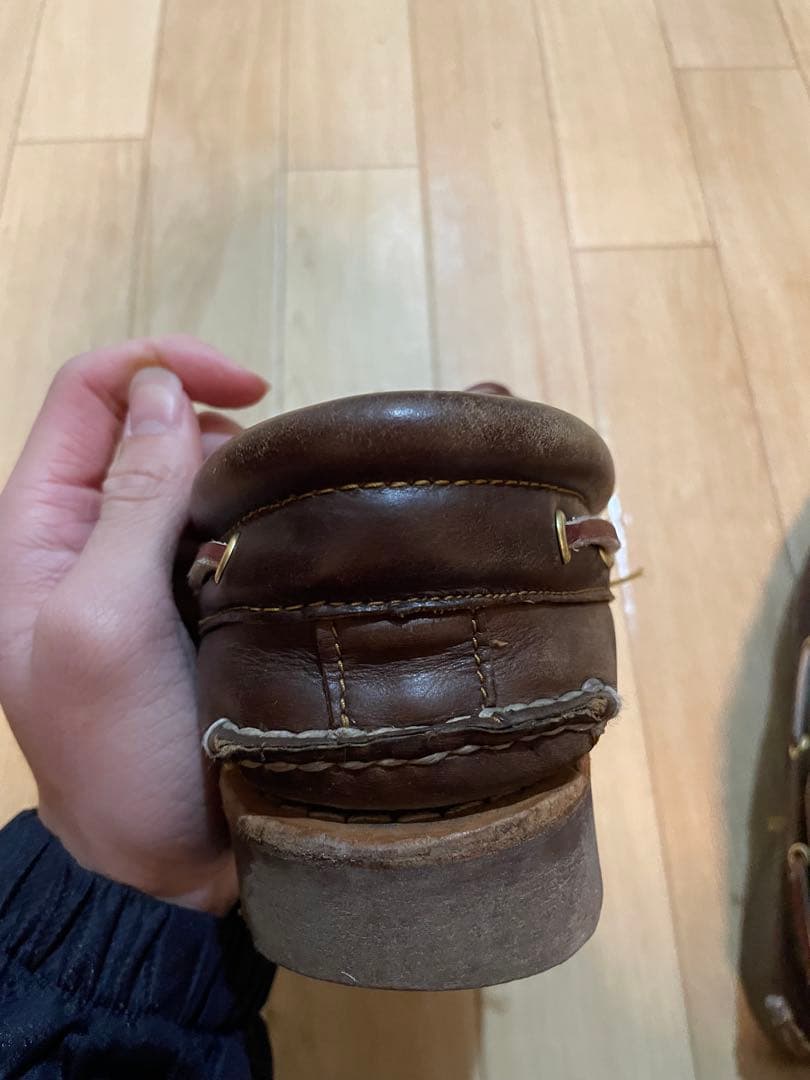 【最終値下げ】【26.5cm】Timberland 3eye モカシンシューズ