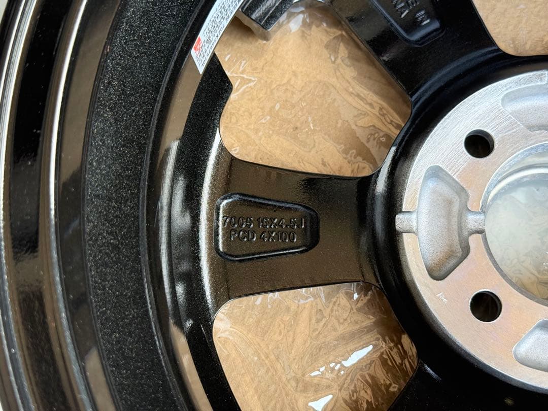 新品・未使用15インチ4.５jホイール [ガルシア ダラス6] 4本セット