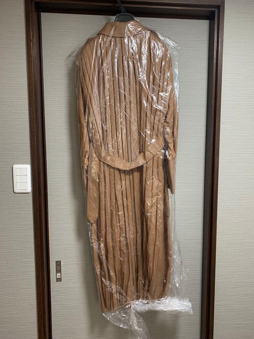 未使用品Ameri vintage BACKPLEATSTRENCH