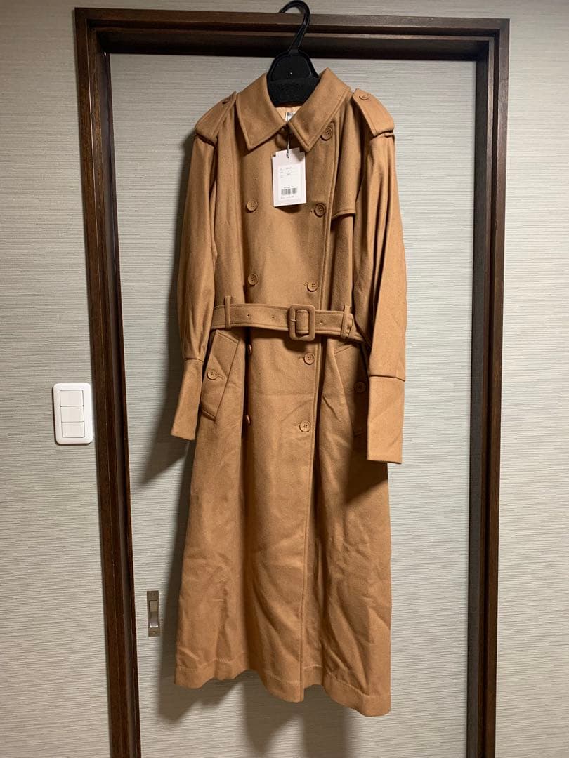 未使用品Ameri vintage BACKPLEATSTRENCH