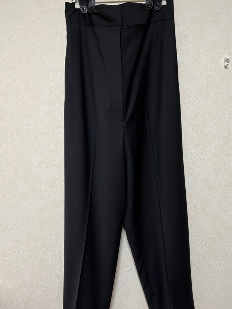 H BEAUTY&YOUTH ＜H＞トロピカルハイウエストサスペンダーパンツ