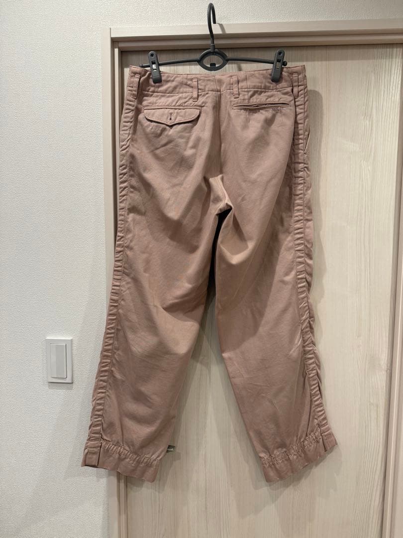 kolor BEACON ピンク パッカリングパンツ ブサイクパンツ