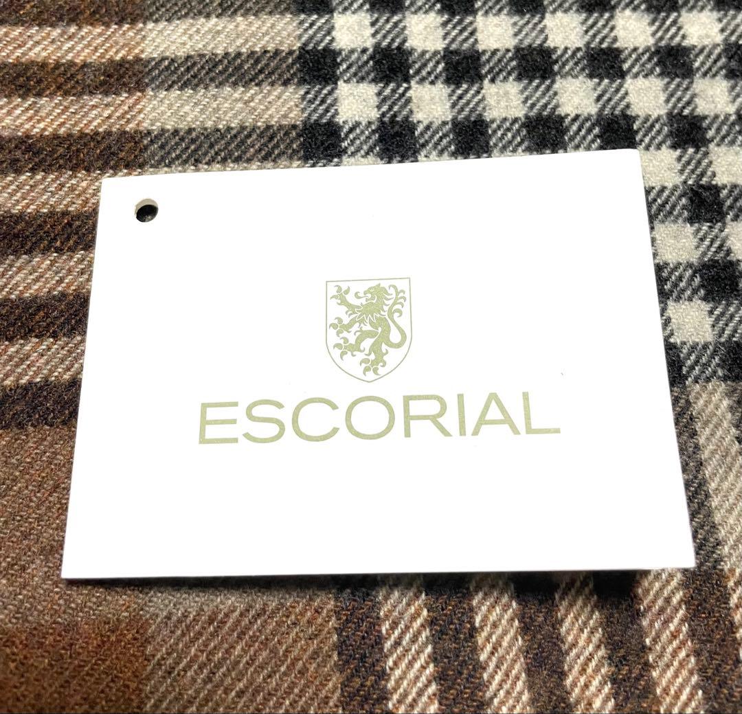 【美品】Joshua Ellis ジョシュアエリス マルチカラーチェックマフラー