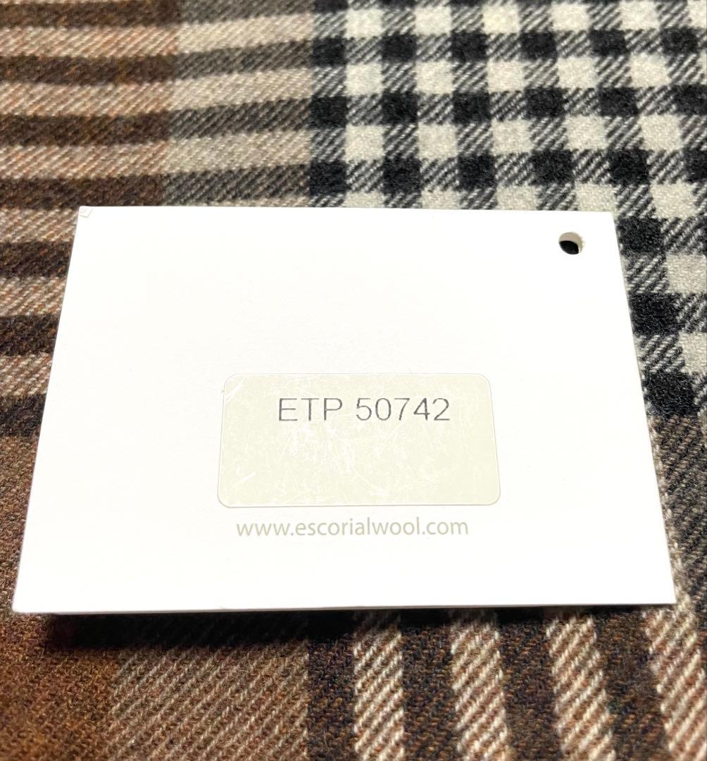 【美品】Joshua Ellis ジョシュアエリス マルチカラーチェックマフラー