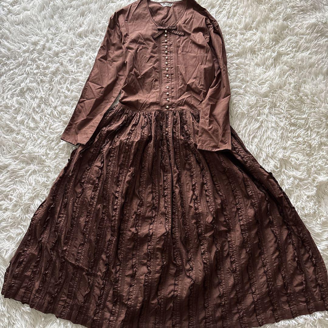 KANEKO ISAO ブラウン　ワンピース　希少　ピンクハウス