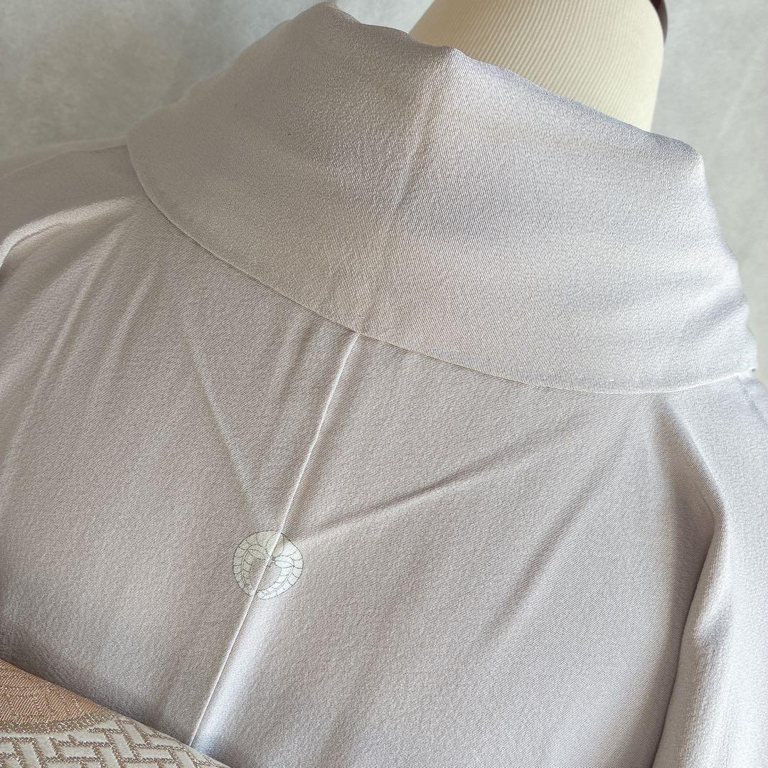 訪問着　フルセット　着物　難あり　練習用　正絹　宝尽くし　金駒刺繍　N2