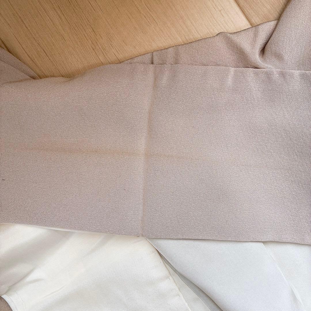 訪問着　フルセット　着物　難あり　練習用　正絹　宝尽くし　金駒刺繍　N2