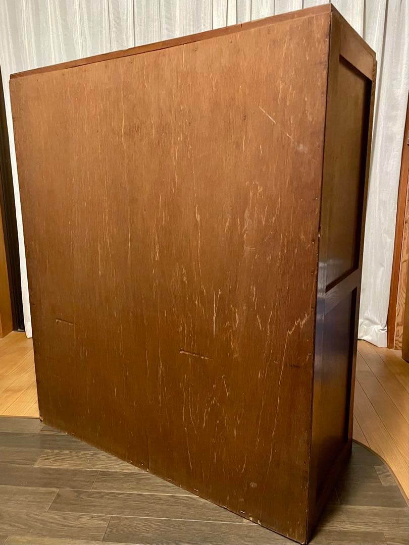 木製タンス ダークブラウン　アンティーク　レトロ