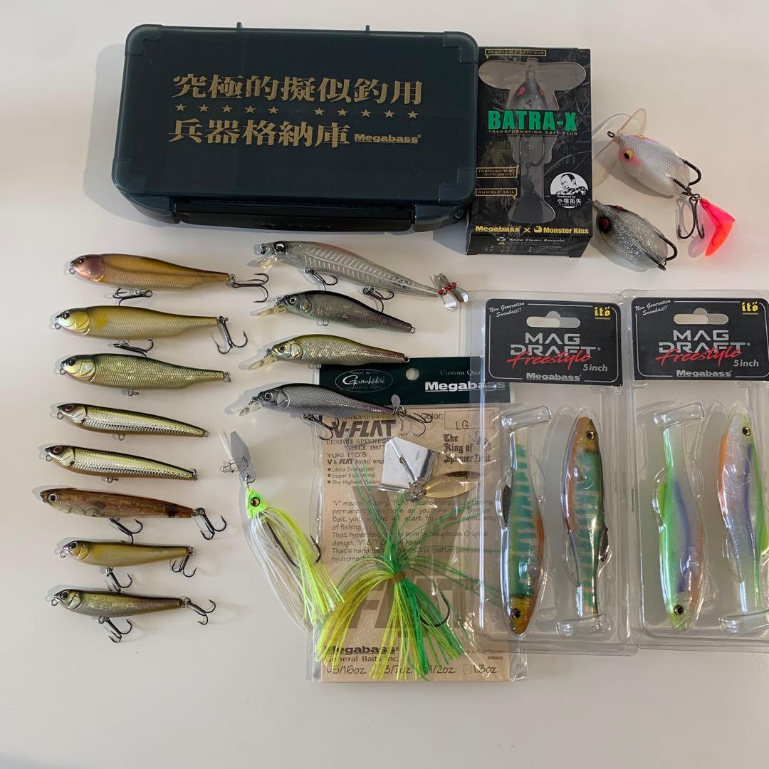 メガバス　ジャイアントドッグX プロップダーター　x-80 他　バス釣り引退