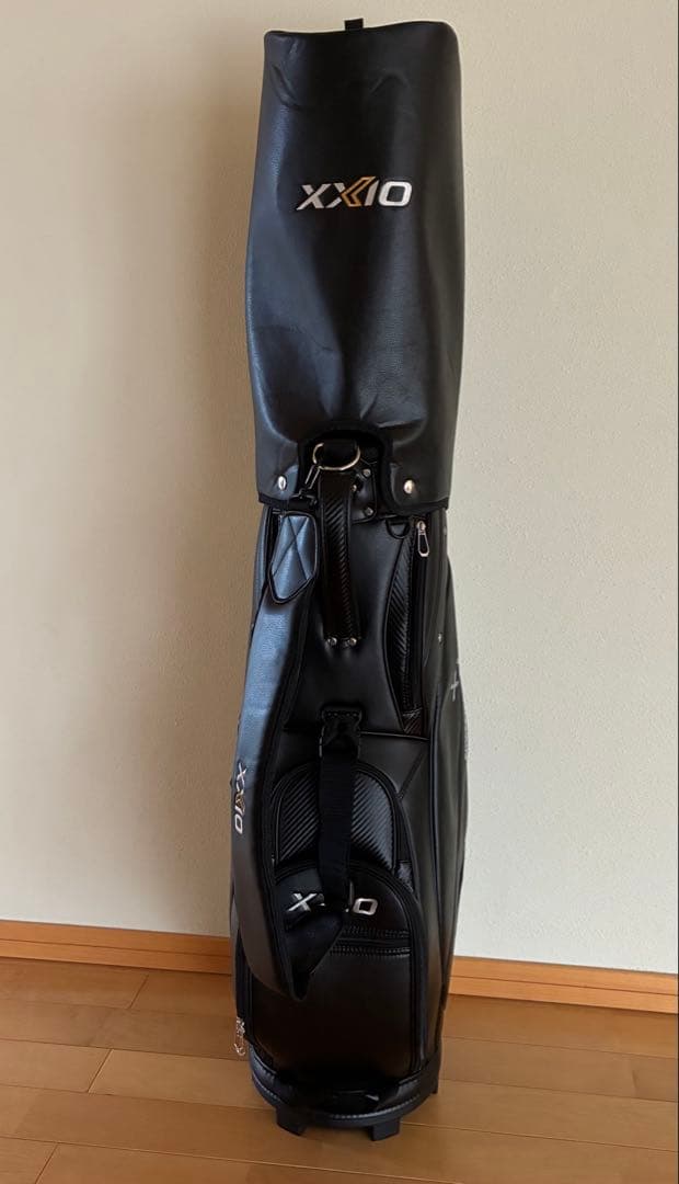 ゼクシオ　超軽量　スタンダードモデルキャディバッグ　ゴルフ　GGCX161 黒