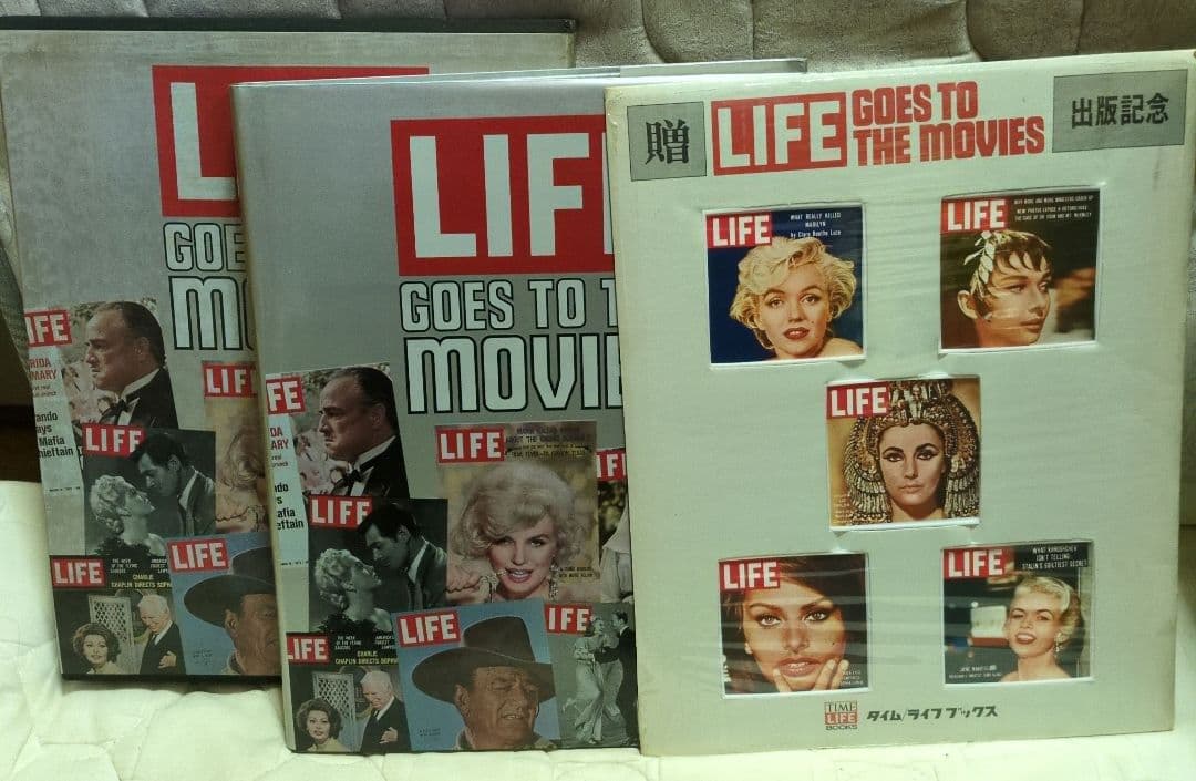 ★激レア　美品　海外本　LIFE LIFE GOES TO THE MOVIES