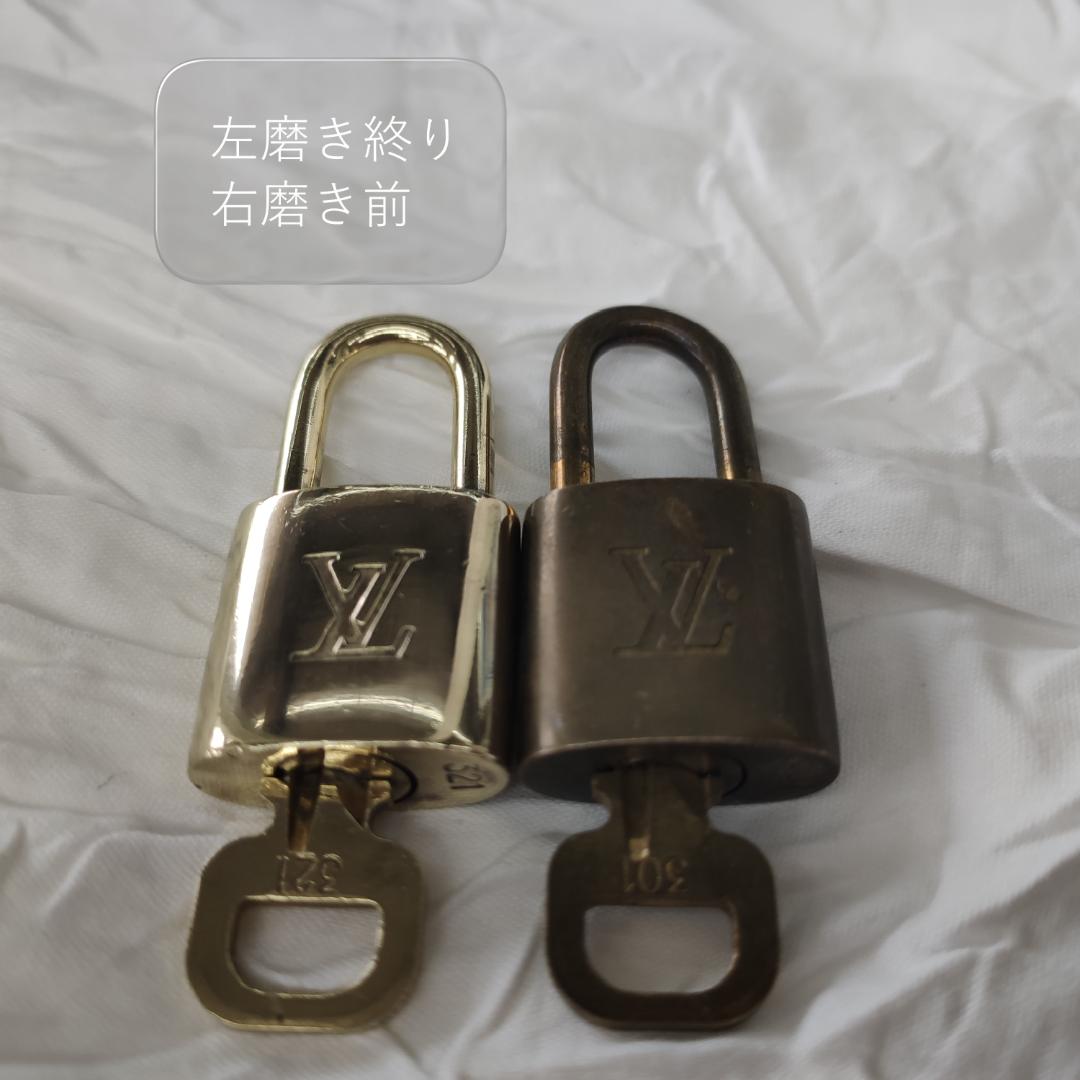 リペア済　LOUIS VUITTON　ルイヴィトン パドロックダイヤル式ロック