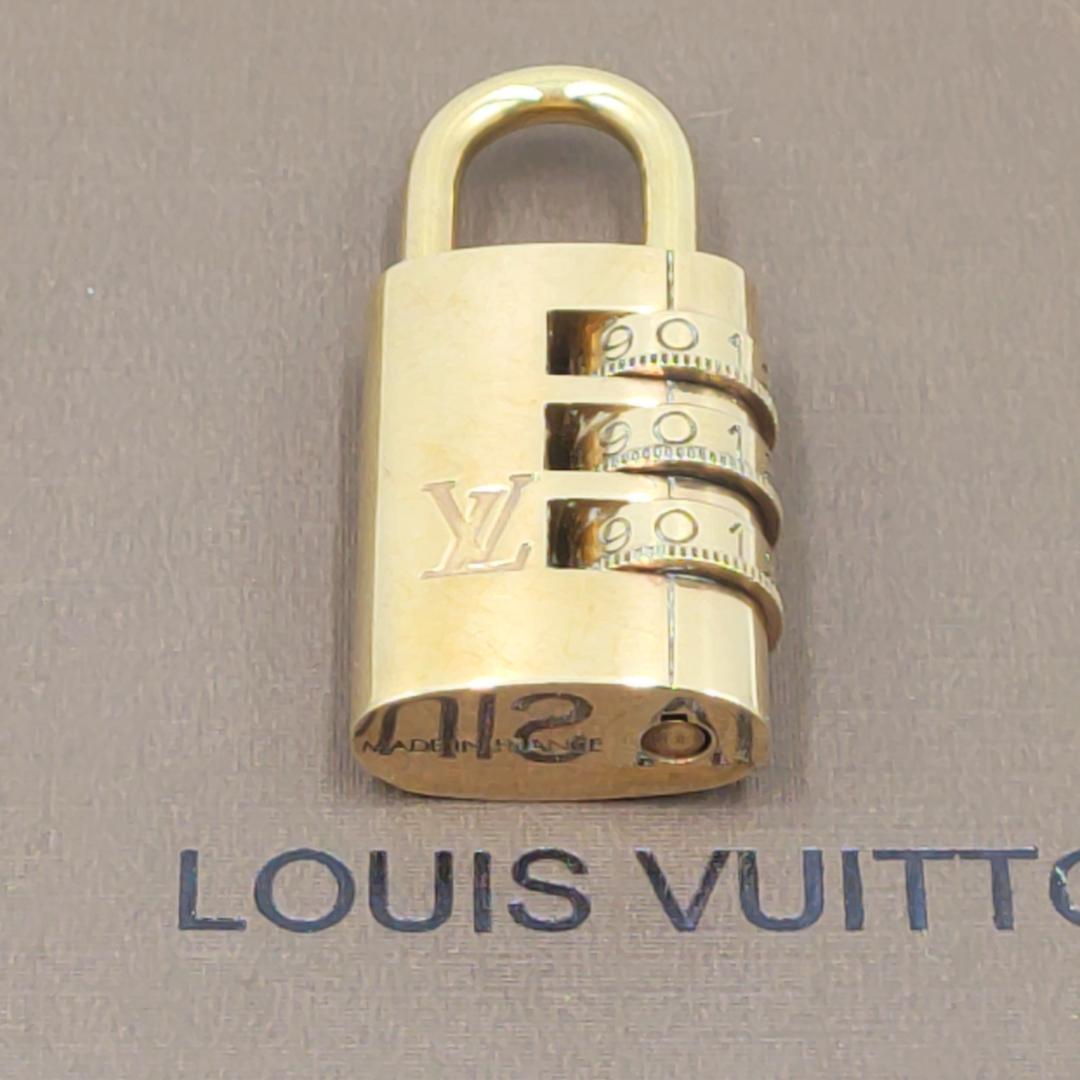 リペア済　LOUIS VUITTON　ルイヴィトン パドロックダイヤル式ロック