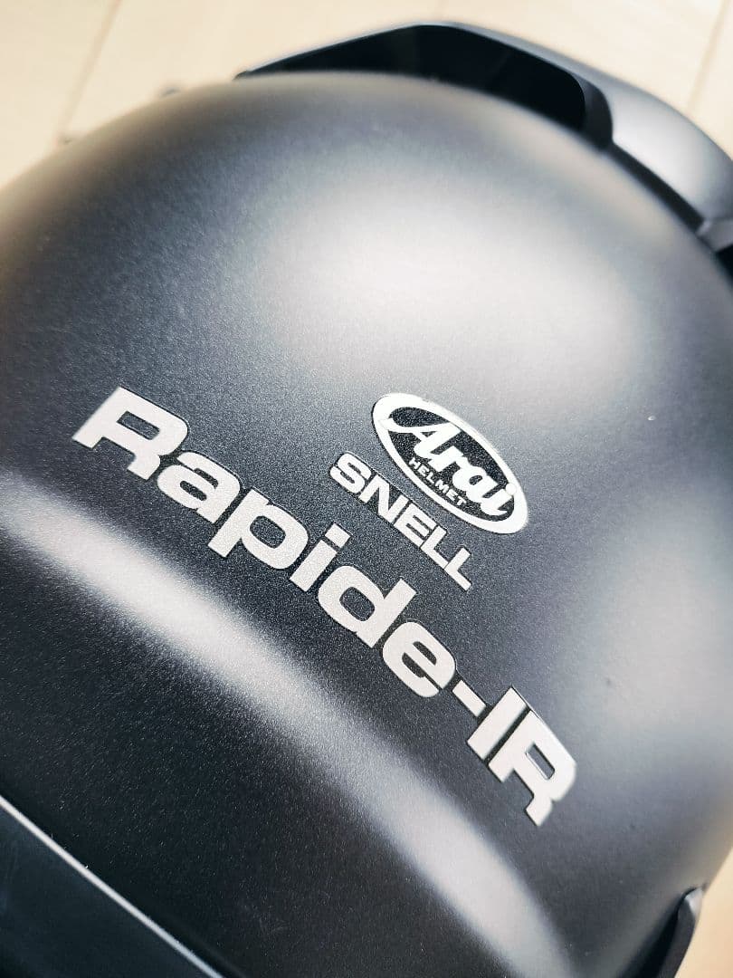 アライヘルメット　ラパイドIR フラットブラック　５９-６０ｌサイズ　中古