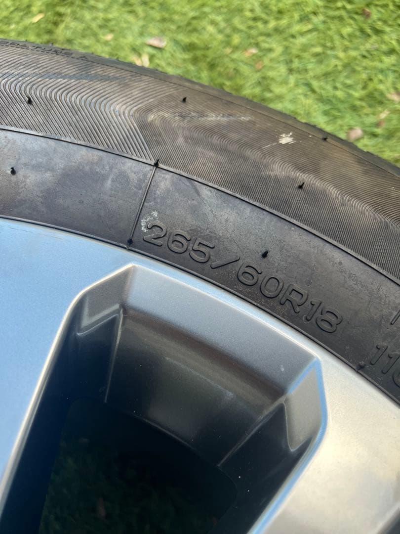 プラド150 純正 Gフロンティア18インチ 265/60r18