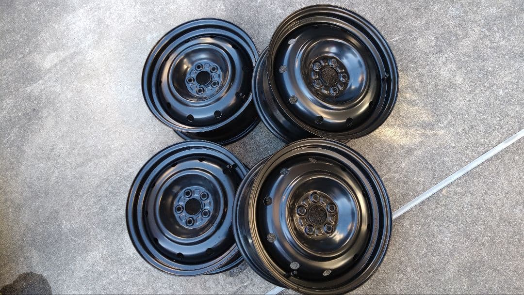 新車外し GR86純正 16インチ スチールホイール PCD100 5穴