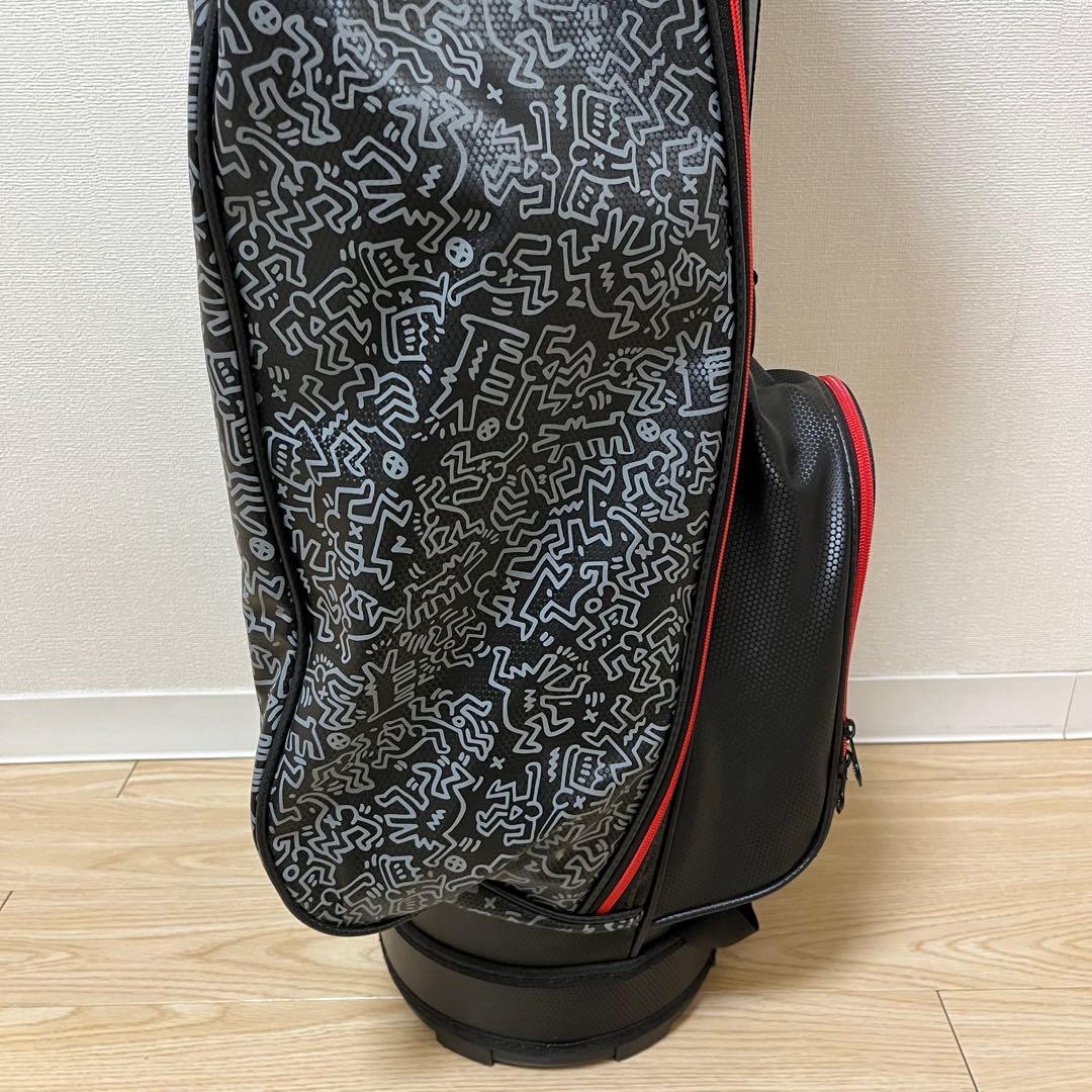 入手困難 美品 キースヘリング 軽量キャディバッグ 7.5型