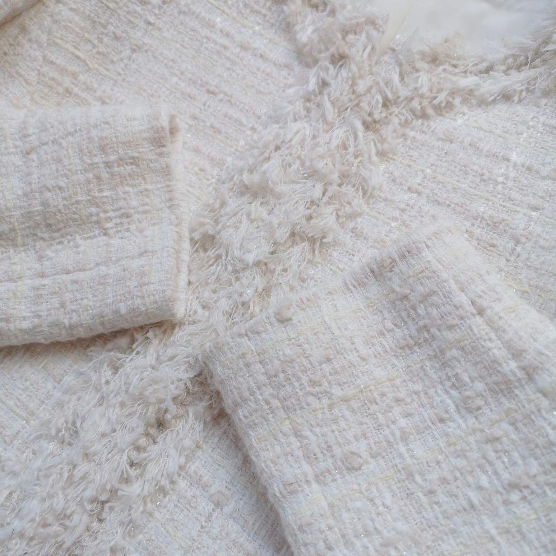 12日限定価格！アナイ リボンヤーン ツイード クルージャケット　定価4.7万