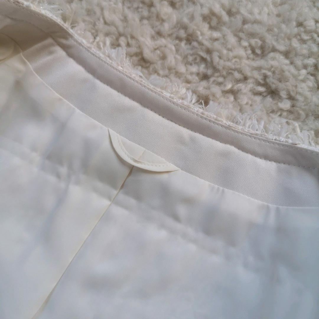 12日限定価格！アナイ リボンヤーン ツイード クルージャケット　定価4.7万