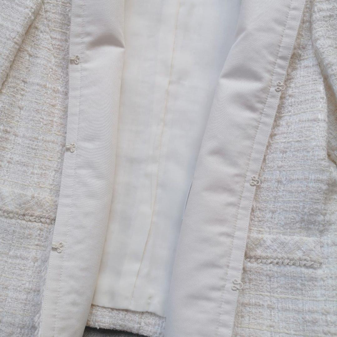 12日限定価格！アナイ リボンヤーン ツイード クルージャケット　定価4.7万