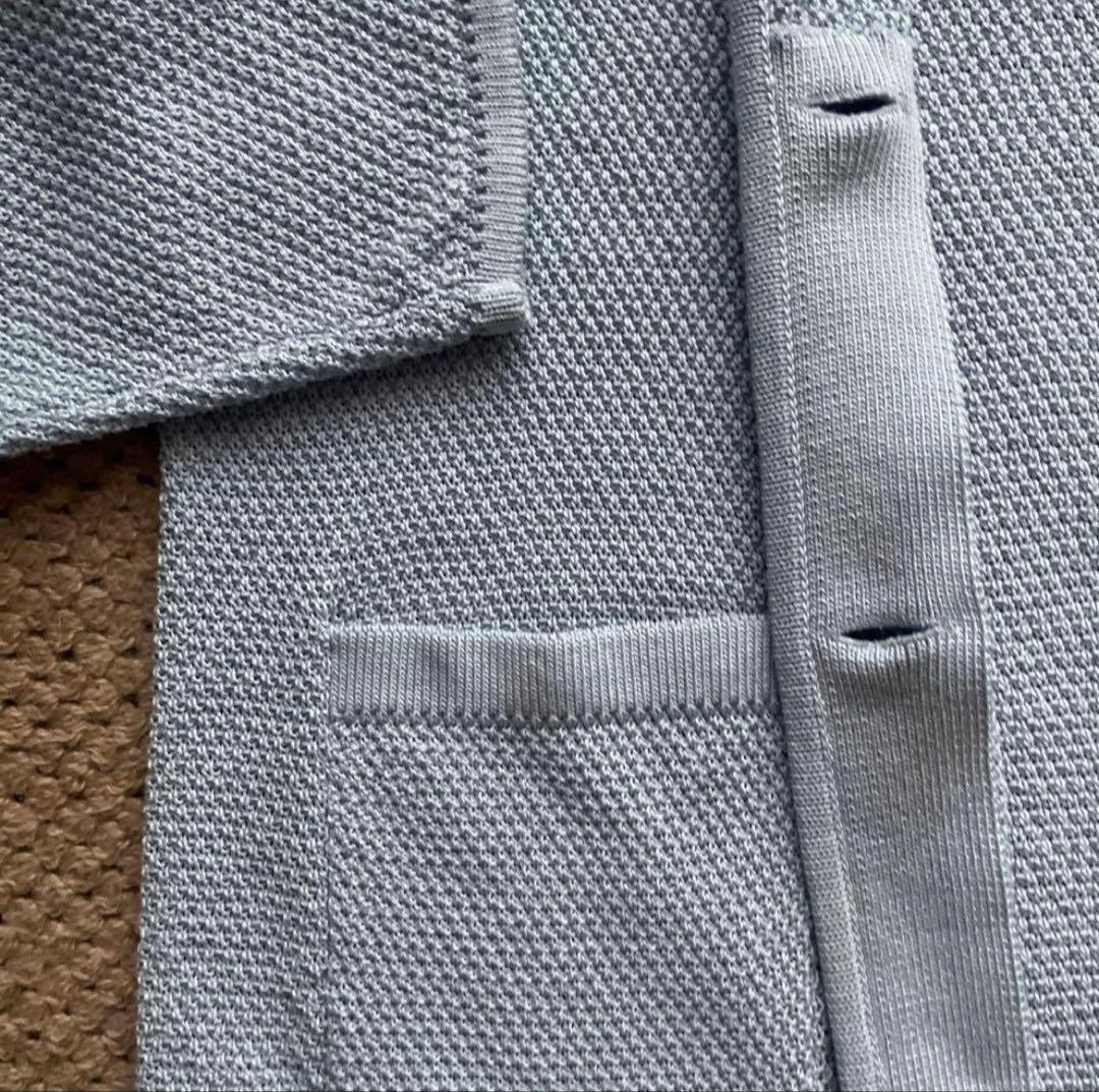 極美品✨DAMA collection 鹿の子ライトブルー ジャケット完売品