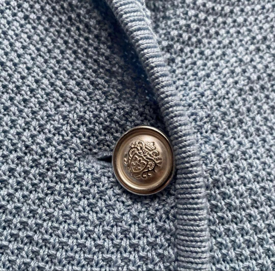 極美品✨DAMA collection 鹿の子ライトブルー ジャケット完売品