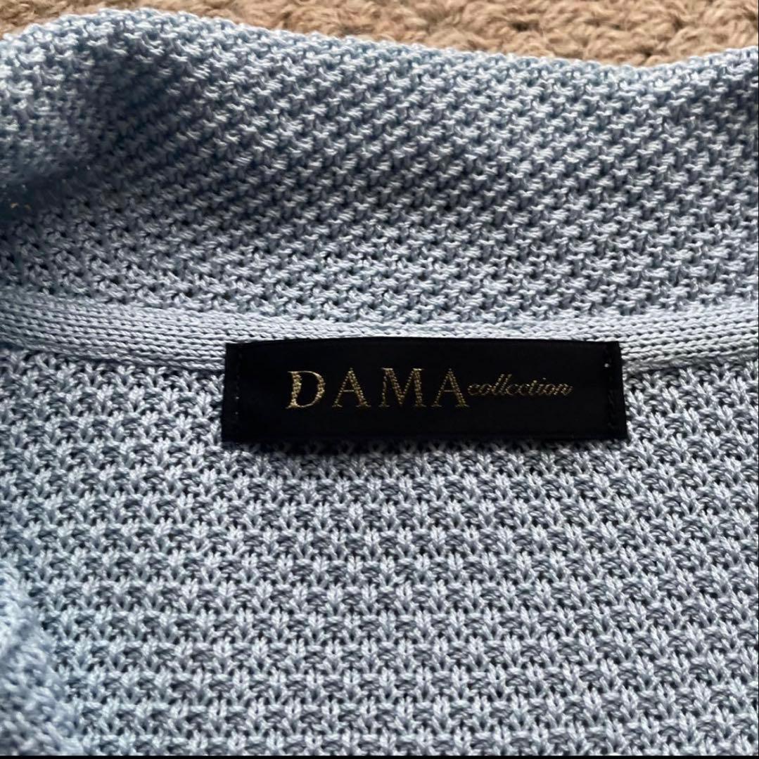 極美品✨DAMA collection 鹿の子ライトブルー ジャケット完売品