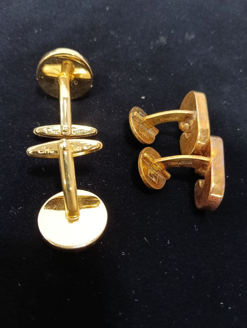 12-9-2 カフス ネクタイピン セット Dior BALLY LANVIN