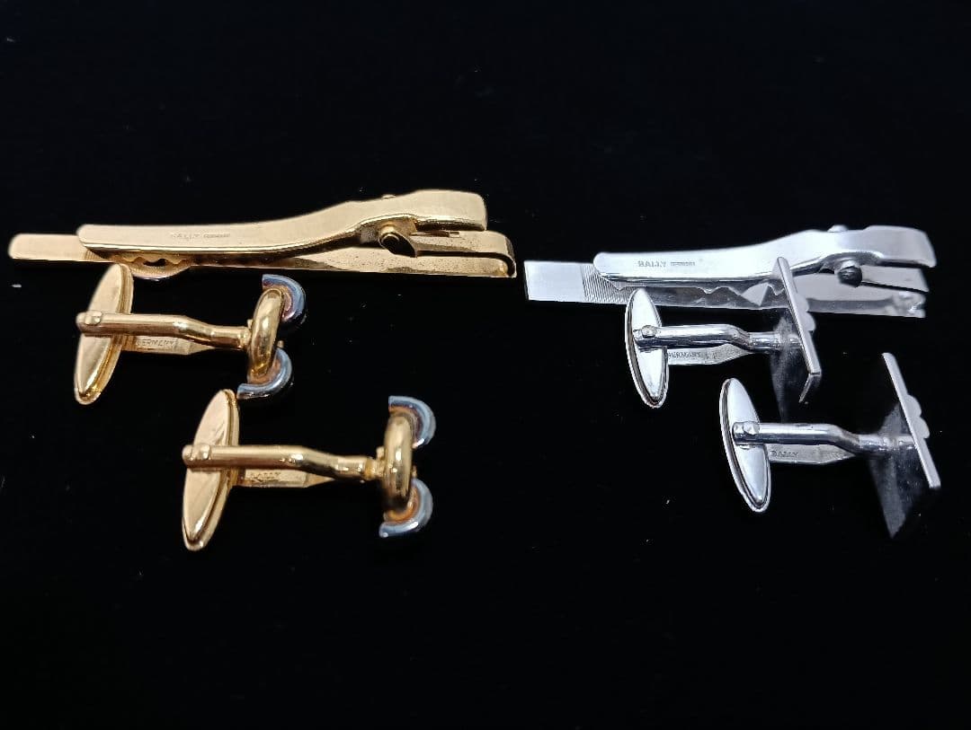 12-9-2 カフス ネクタイピン セット Dior BALLY LANVIN