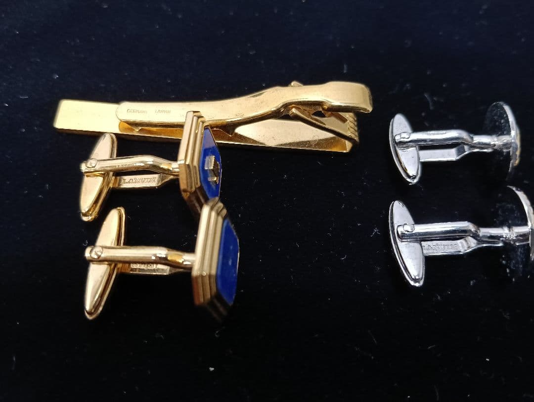 12-9-2 カフス ネクタイピン セット Dior BALLY LANVIN