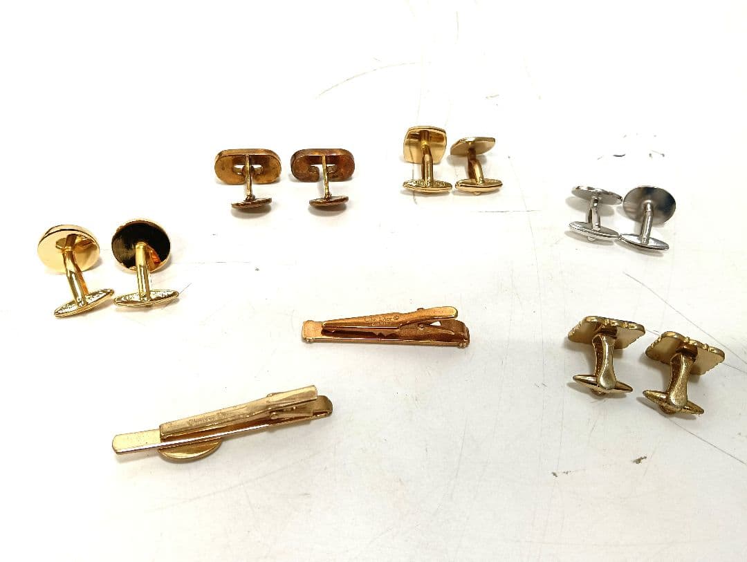 12-9-2 カフス ネクタイピン セット Dior BALLY LANVIN