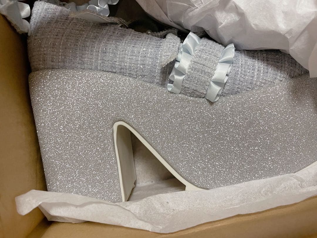 ❗️値下げ❗️Ank Rouge ツイード厚底シューズ