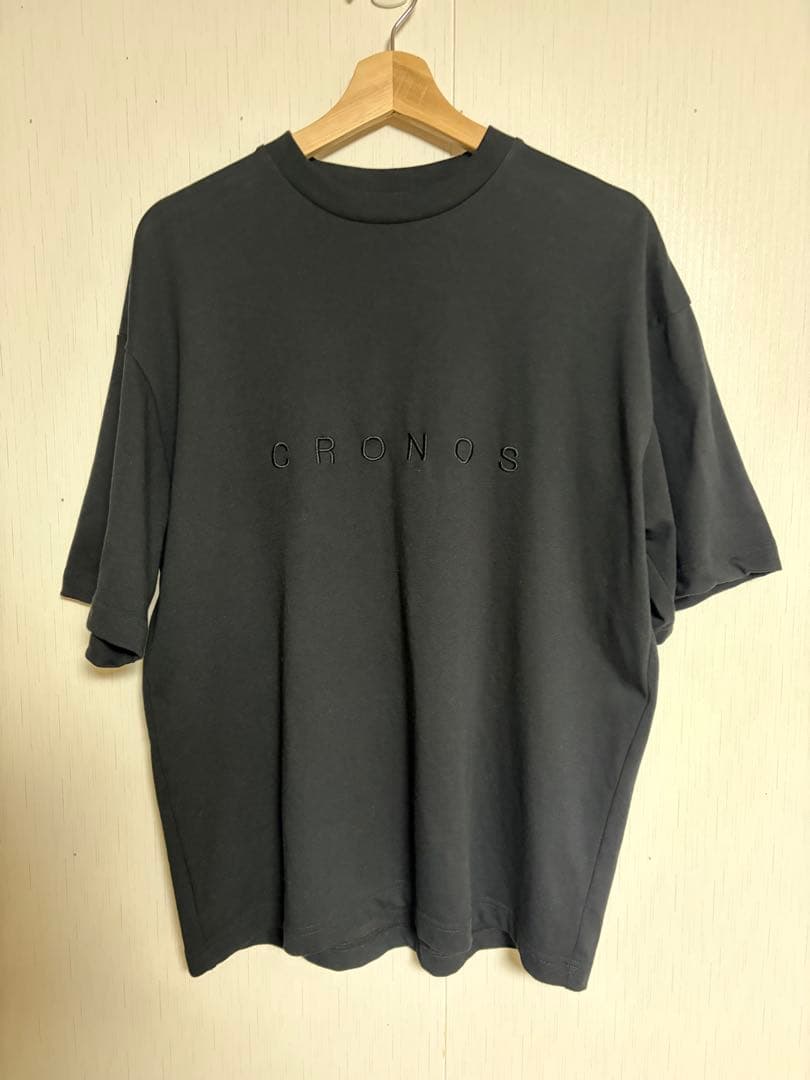 新作　CRONOS ブラック Tシャツ Sサイズ