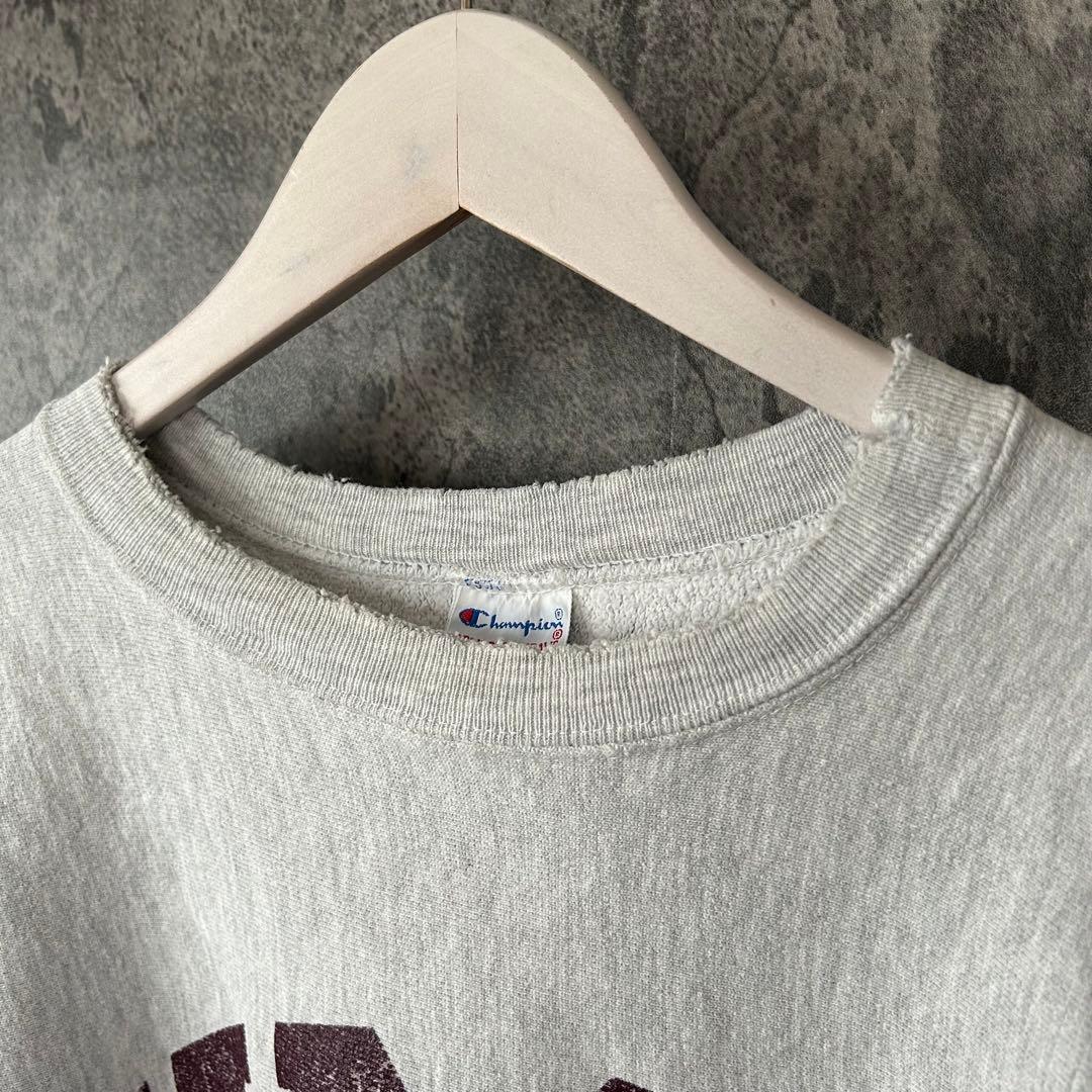 97 レア✨チャンピオン リヴァースリーヴ 3段 アーチロゴ スウェット